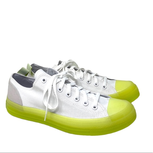 💖MEGA SALE💖Converse Chuck Taylor AS CK Low Top White Yellow 170994C Men's - Picture 3 of 10